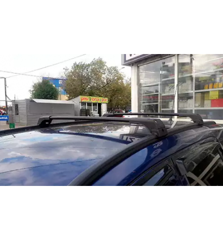 Багажник на рейлинги для JAC JS3 Tourmaline V1 черный в Барнауле